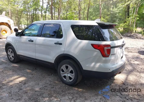 2017 Ford Police Interceptor из США, поврежденный, VIN 1FM5K8AR9HGE14954